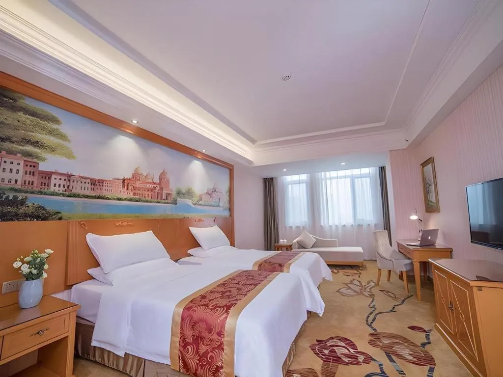Bed in Vienna Hotel Hebei Tangshan Nanhu Park