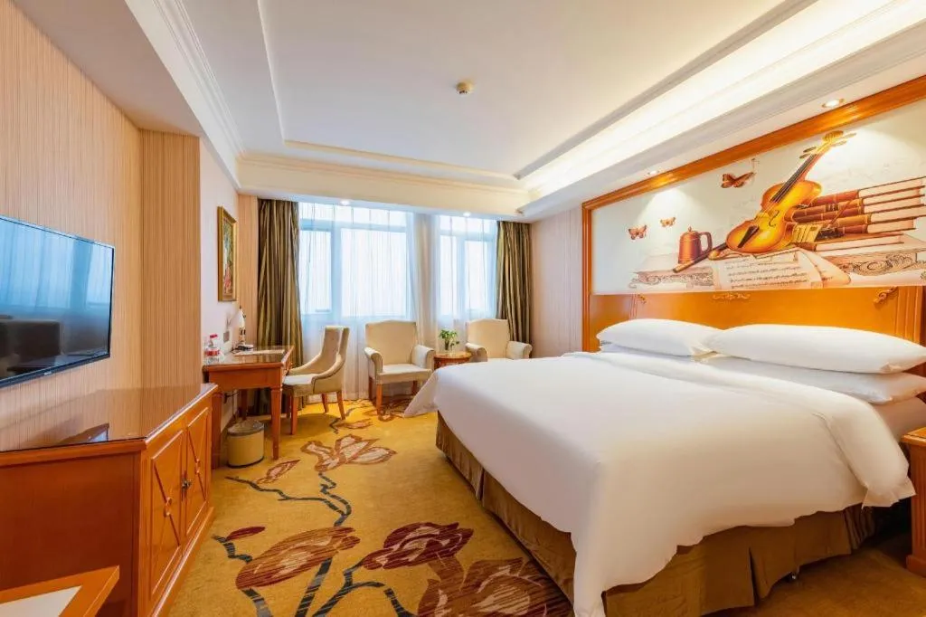 Bed in Vienna Hotel Hebei Tangshan Nanhu Park