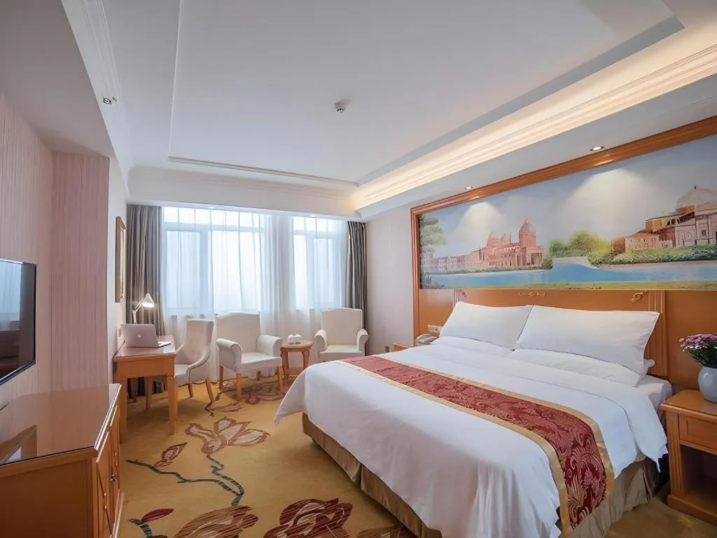 Bed in Vienna Hotel Hebei Tangshan Nanhu Park