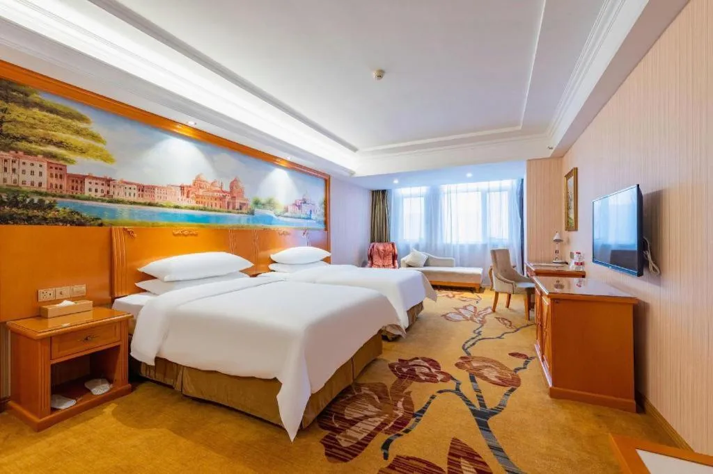 Bed in Vienna Hotel Hebei Tangshan Nanhu Park