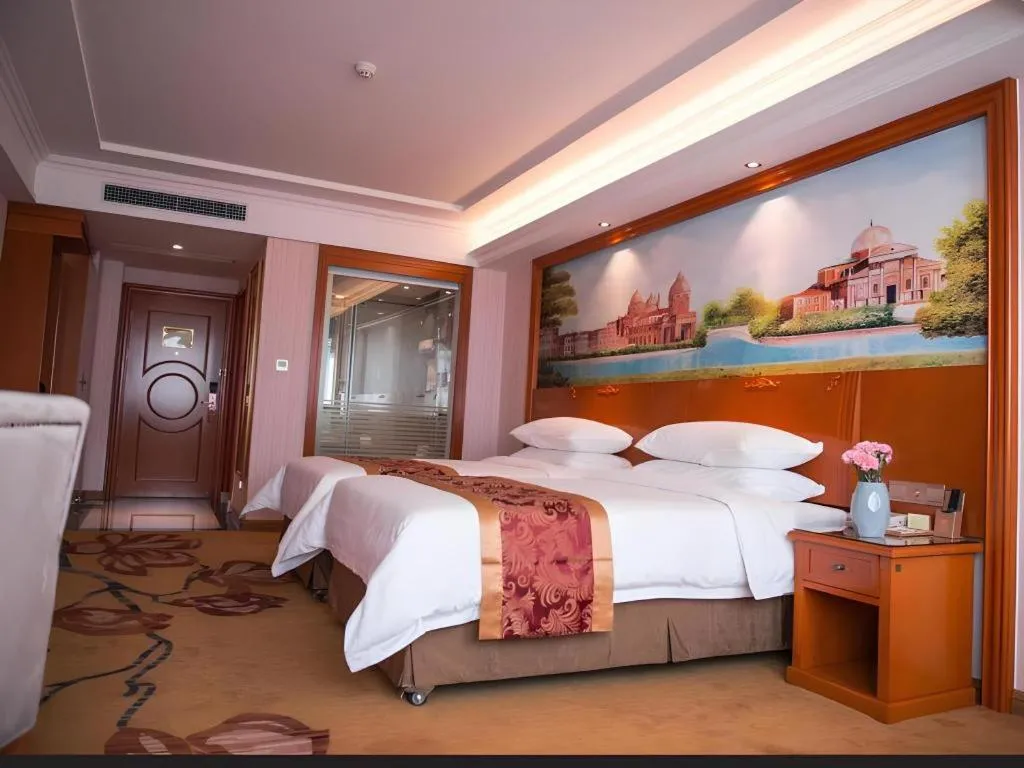 Bed in Vienna Hotel Hebei Tangshan Nanhu Park