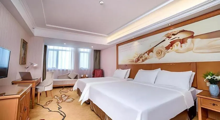 Bed in Vienna Hotel Hebei Tangshan Nanhu Park
