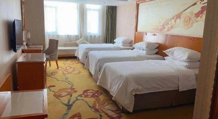 Bed in Vienna Hotel Hebei Tangshan Nanhu Park