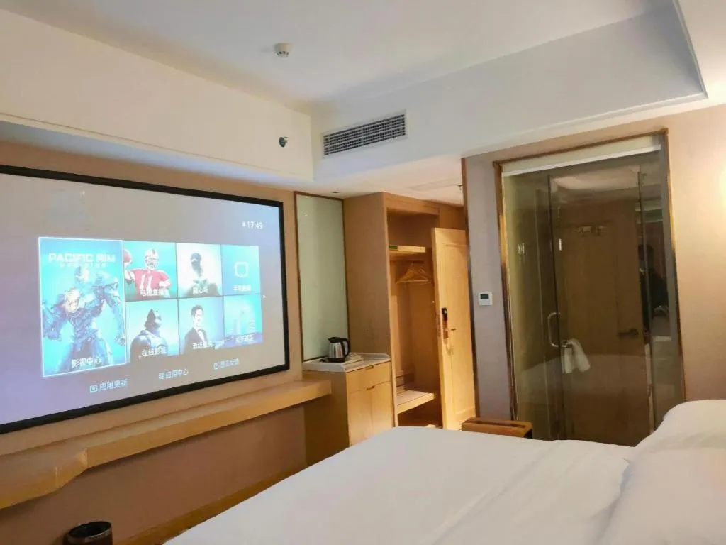 Bed in Vienna Hotel Guangdong Zhongshan South Area Passenger Station