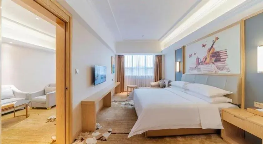 Bed in Vienna Hotel Guangdong Dongguan East Station Bed in Vienna Hotel Guangdong Dongguan East Station