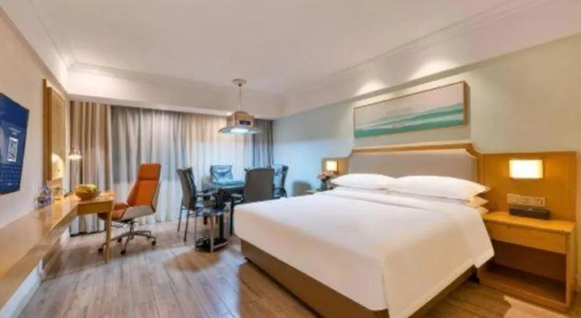 Bed in Vienna Hotel Guangdong Foshan Shunde Longjiang Material City