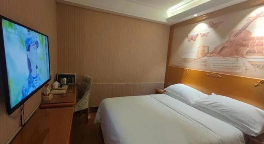 Bed in Vienna Hotel Anhui Bozhou Lixin Yuanli Plaza