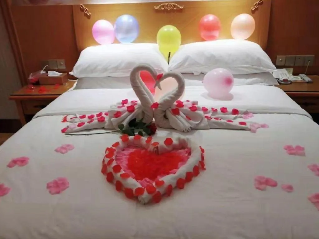 Bed in Vienna Hotel Anhui Bozhou Lixin Yuanli Plaza