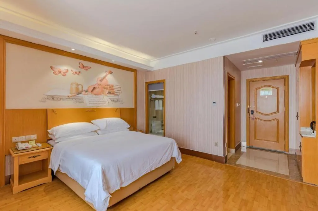 Bed in Vienna Hotel Anhui Bozhou Lixin Yuanli Plaza