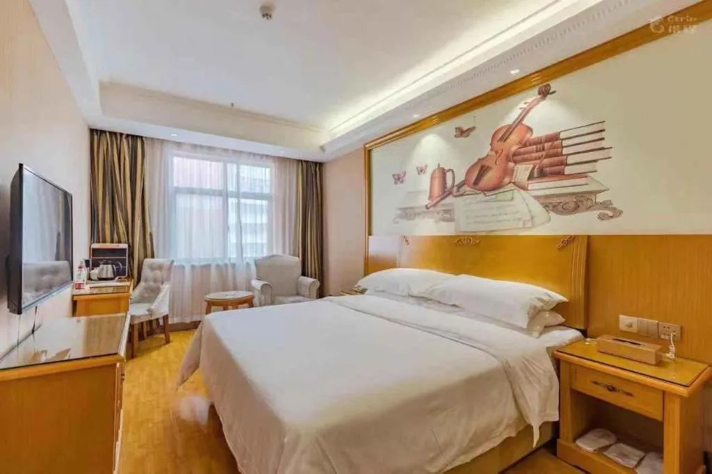 Bed in Vienna Hotel Anhui Bozhou Lixin Yuanli Plaza