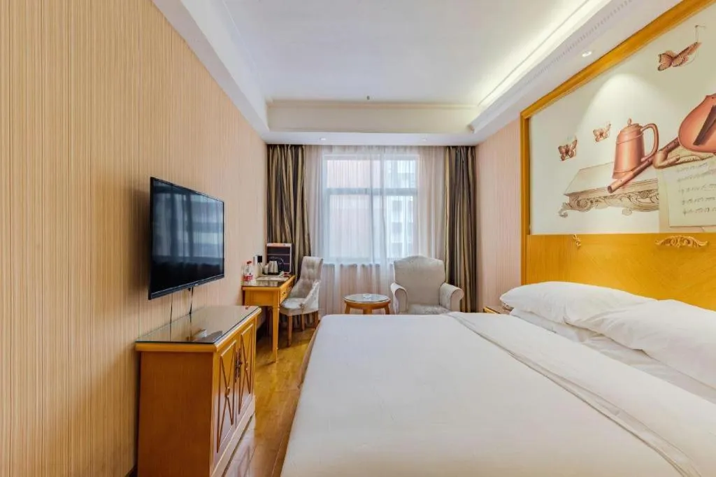 Bed in Vienna Hotel Anhui Bozhou Lixin Yuanli Plaza