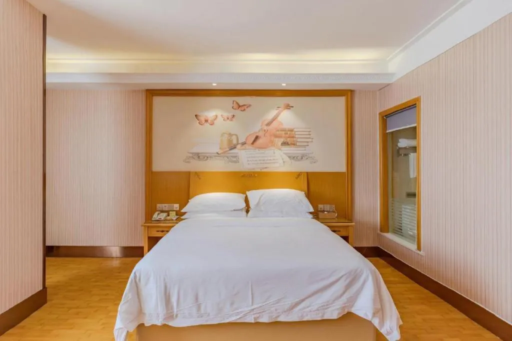 Bed in Vienna Hotel Anhui Bozhou Lixin Yuanli Plaza