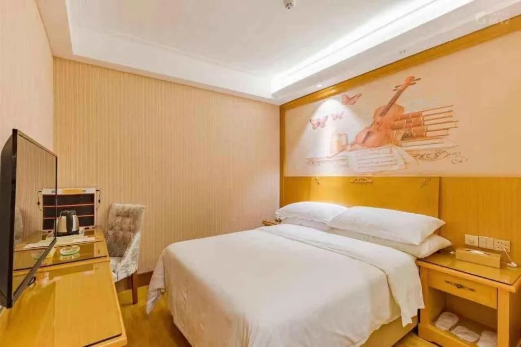 Bed in Vienna Hotel Anhui Bozhou Lixin Yuanli Plaza