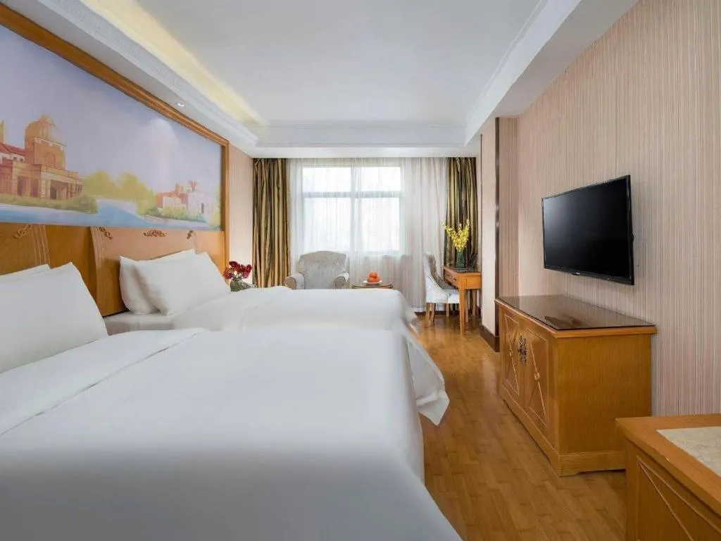Bed in Vienna Hotel Anhui Bozhou Lixin Yuanli Plaza