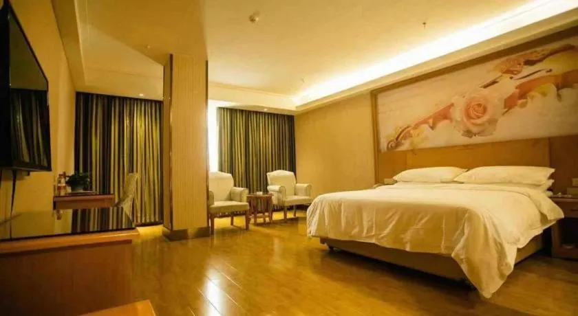 Bed in Vienna Hotel Anhui Bozhou Lixin Yuanli Plaza