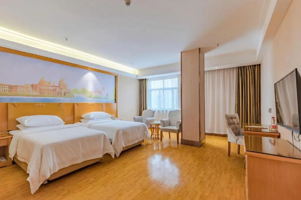 Bed in Vienna Hotel Anhui Bozhou Lixin Yuanli Plaza