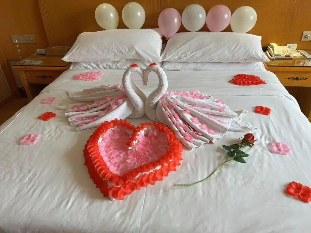 Bed in Vienna Hotel Anhui Bozhou Lixin Yuanli Plaza