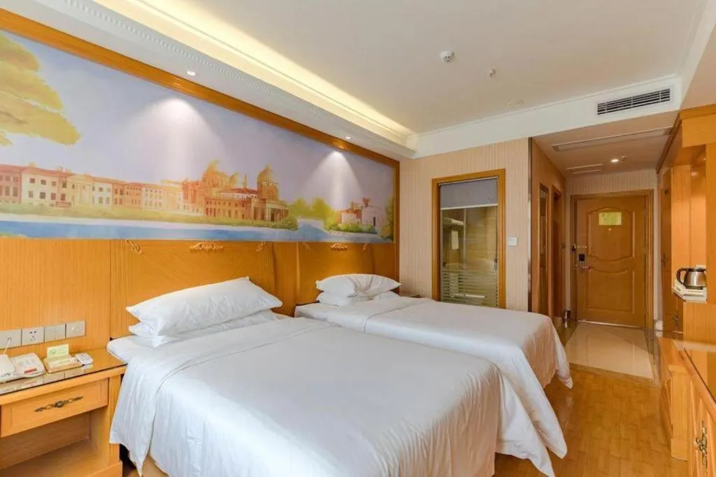 Bed in Vienna Hotel Anhui Bozhou Lixin Yuanli Plaza