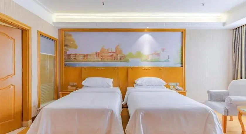 Bed in Vienna Hotel Anhui Bozhou Lixin Yuanli Plaza Bed in Vienna Hotel Anhui Bozhou Lixin Yuanli Plaza