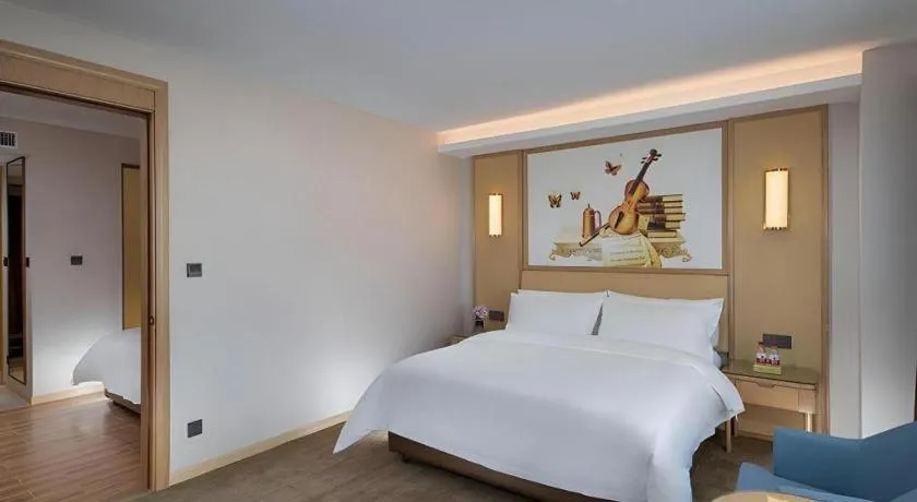 Bed in Vienna Hotel Guangdong Foshan West Station Airport Luocun