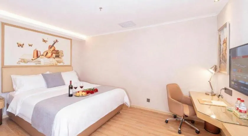 Bed in Vienna Hotel Guangdong Foshan West Station Airport Luocun