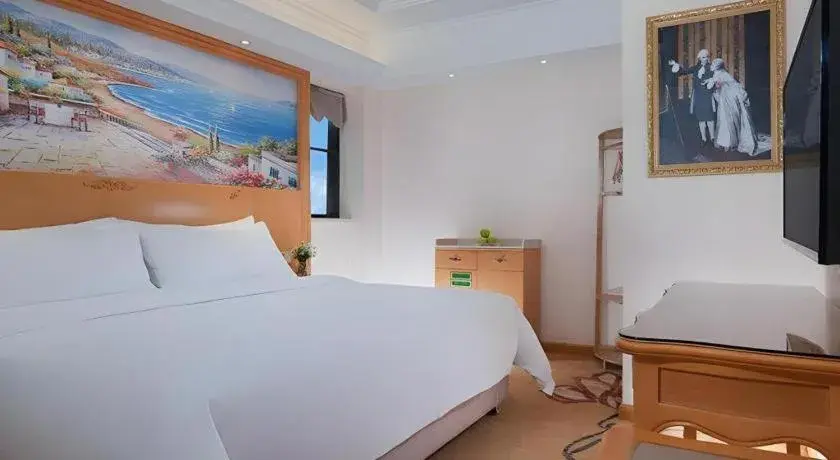 Bed in Vienna Hotel Kunming Beijing Road Chuanxin Gulou Metro Station Bed in Vienna Hotel Kunming Beijing Road Chuanxin Gulou Metro Station