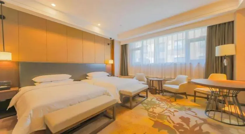 Bed in Venus Royal Hotel Ordos Yijinhuoluo Banner Olympic Bed in Venus Royal Hotel Ordos Yijinhuoluo Banner Olympic