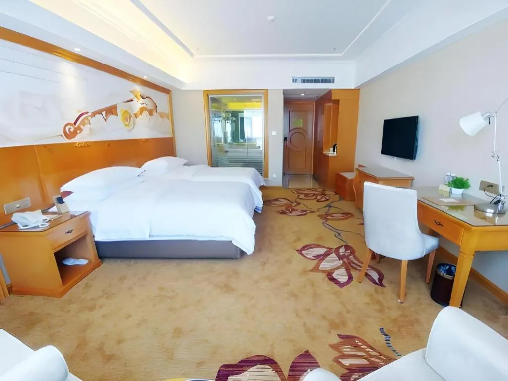 Bed in Vienna Hotel Guangdong Shaoguan Renhua Danxiashan County Center