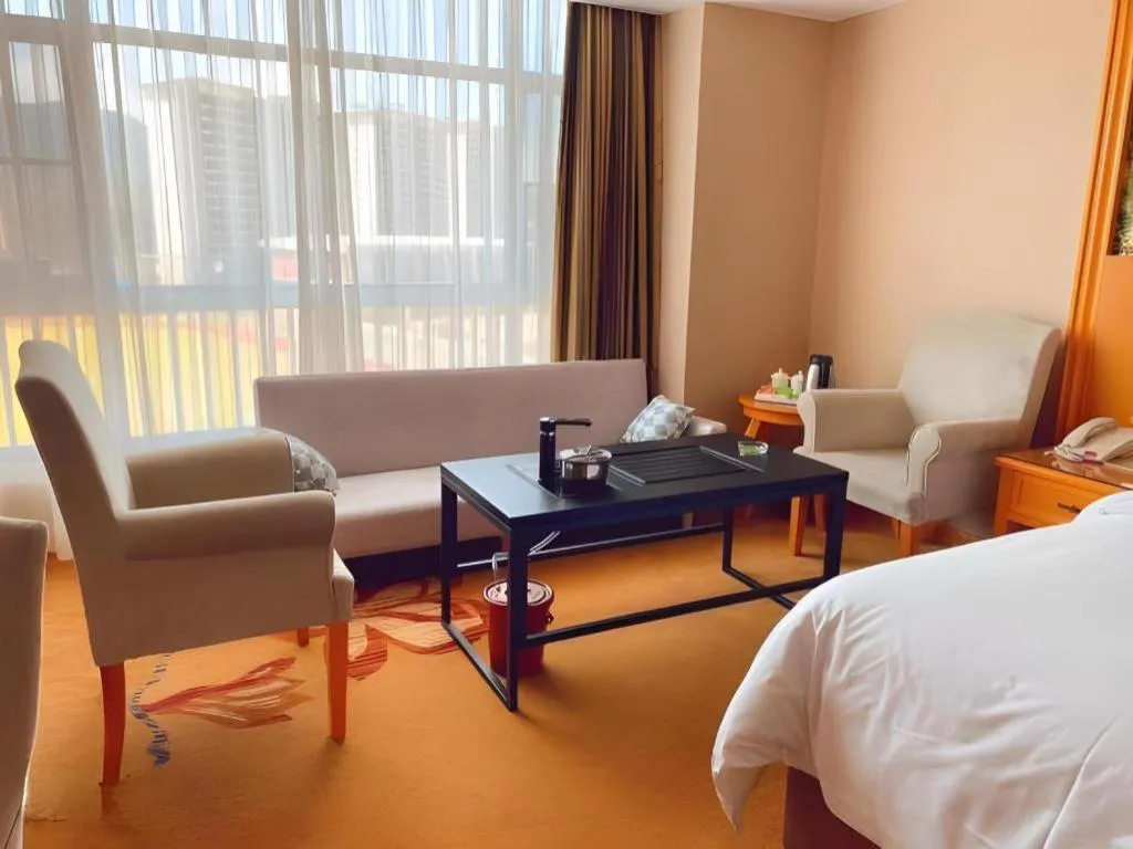 Bed in Vienna Hotel Guangdong Shaoguan Renhua Danxiashan County Center