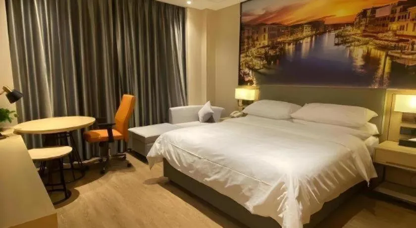 Bed in Vienna Hotel Guangdong Shaoguan Renhua Danxiashan County Center
