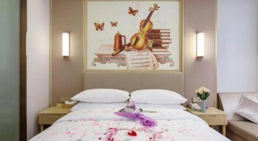 Bed in Vienna Hotel Shandong Yuncheng Shuihu Road Hoahancheng