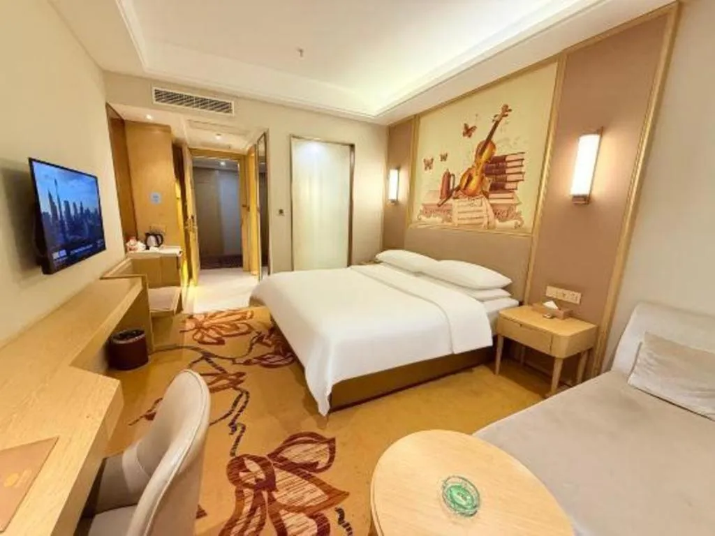 Bed in Vienna Hotel Shandong Yuncheng Shuihu Road Hoahancheng