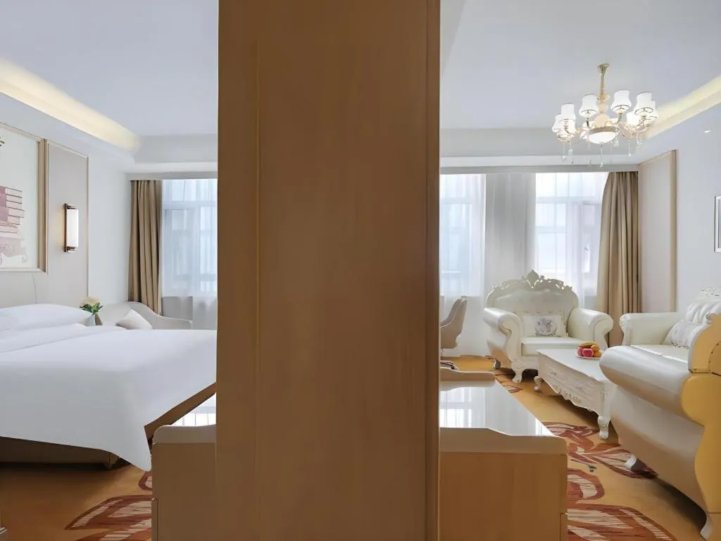 Bed in Vienna Hotel Shandong Yuncheng Shuihu Road Hoahancheng