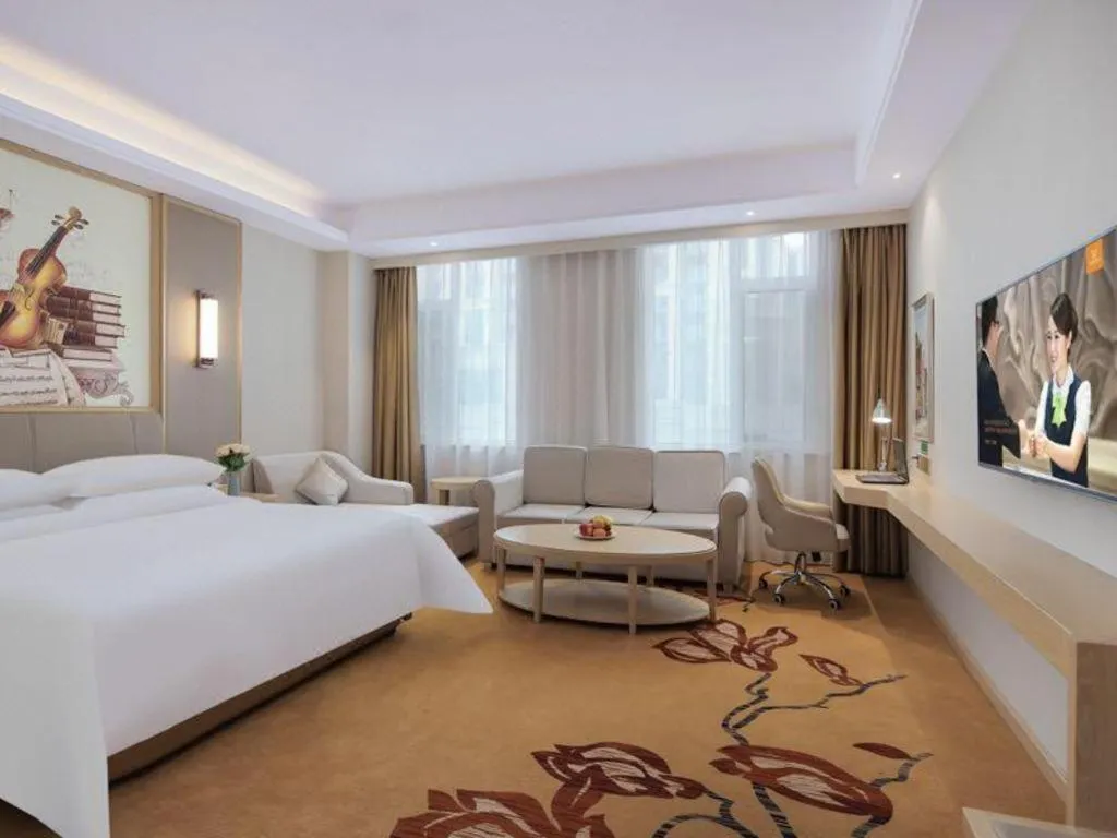 Bed in Vienna Hotel Shandong Yuncheng Shuihu Road Hoahancheng