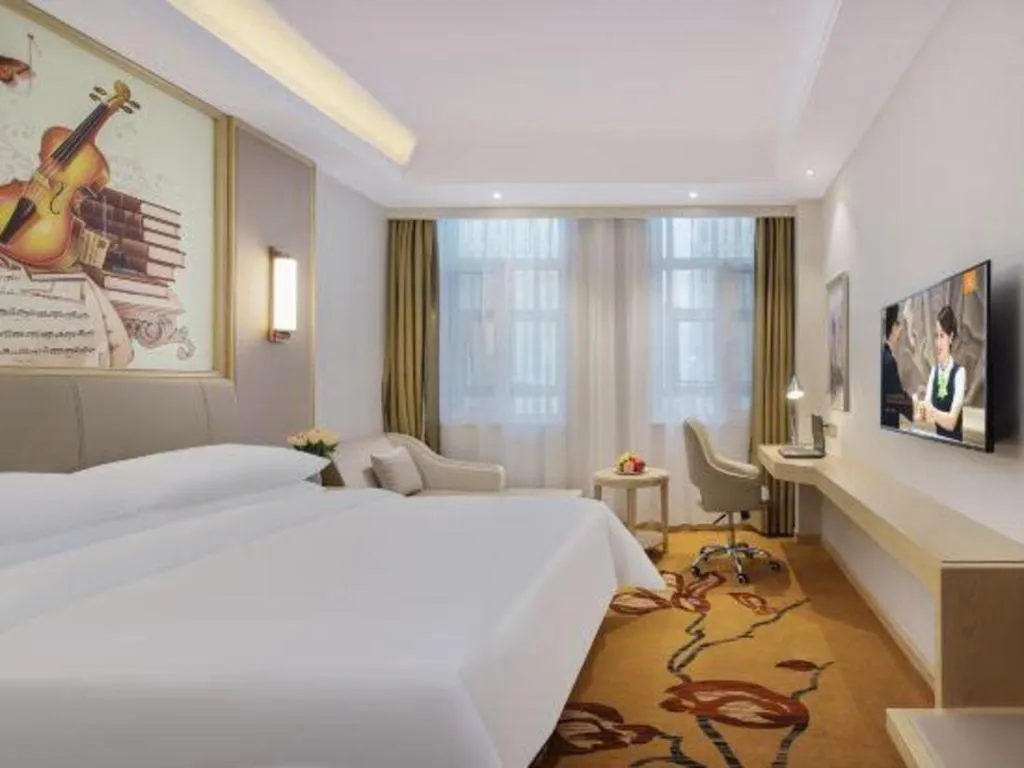 Bed in Vienna Hotel Shandong Yuncheng Shuihu Road Hoahancheng