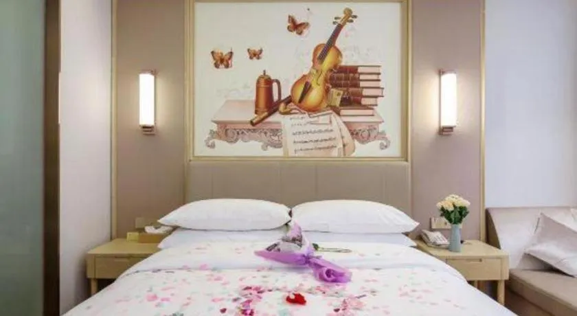 Bed in Vienna Hotel Shandong Yuncheng Shuihu Road Hoahancheng