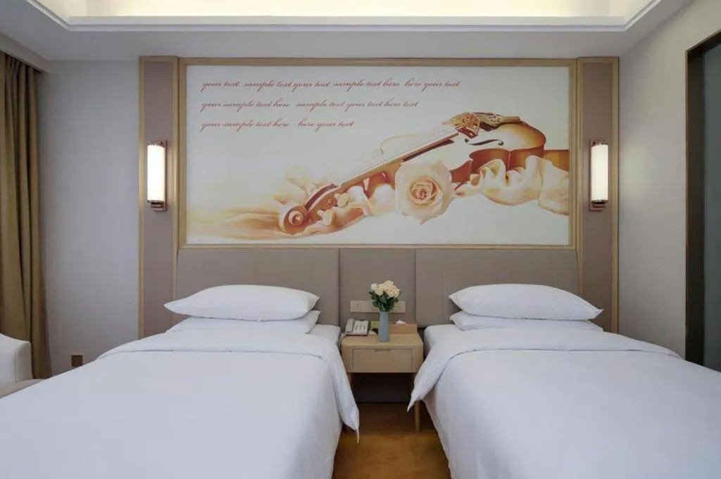 Bed in Vienna Hotel Shandong Yuncheng Shuihu Road Hoahancheng