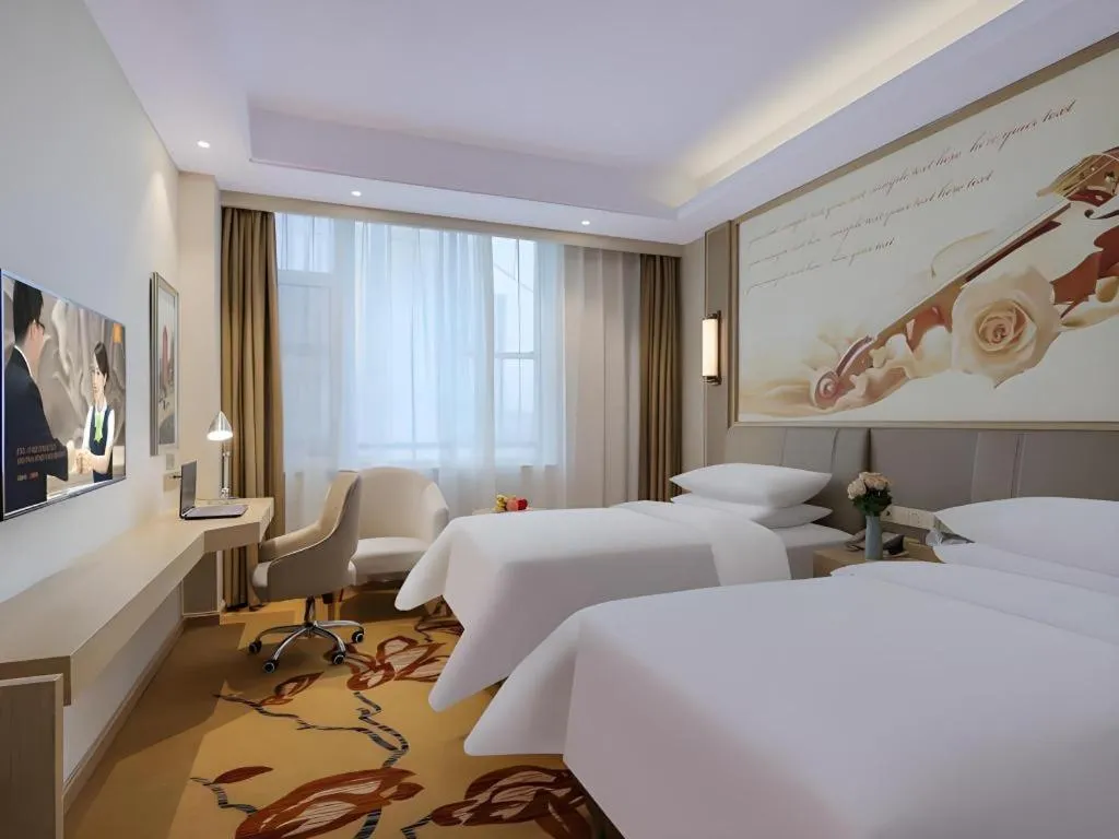 Bed in Vienna Hotel Shandong Yuncheng Shuihu Road Hoahancheng