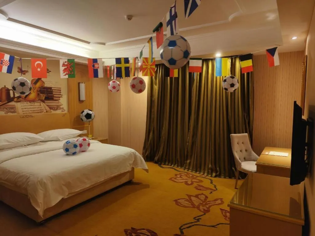 Bed in Vienna Hotel Chengdu Chadianzi Toursim Center