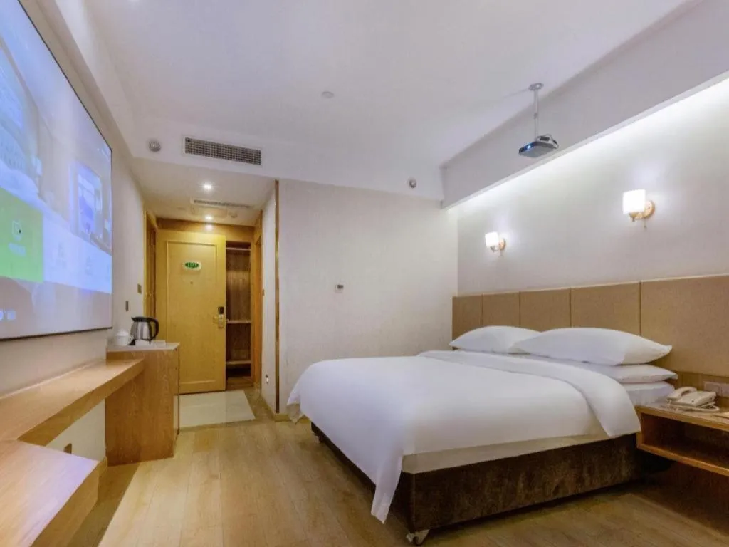 Bed in Vienna Hotel Chengdu Chadianzi Toursim Center