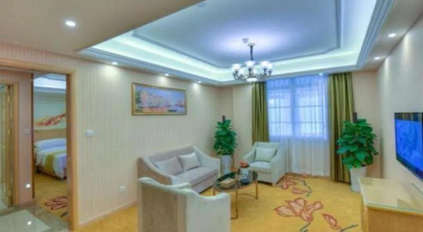 Bed in Vienna Hotel Chengdu Chadianzi Toursim Center