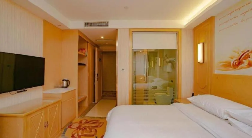 Bed in Vienna Hotel Chengdu Chadianzi Toursim Center