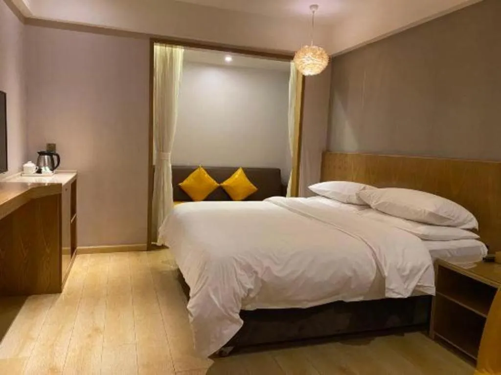 Bed in Vienna Hotel Chengdu Chadianzi Toursim Center