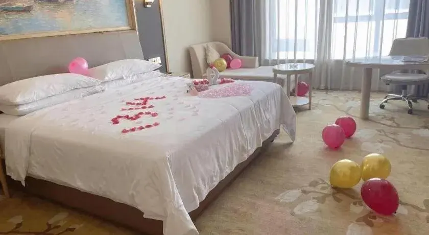 Bed in Vienna Hotel Nanchang West Station Guobo Metro Station Bed in Vienna Hotel Nanchang West Station Guobo Metro Station