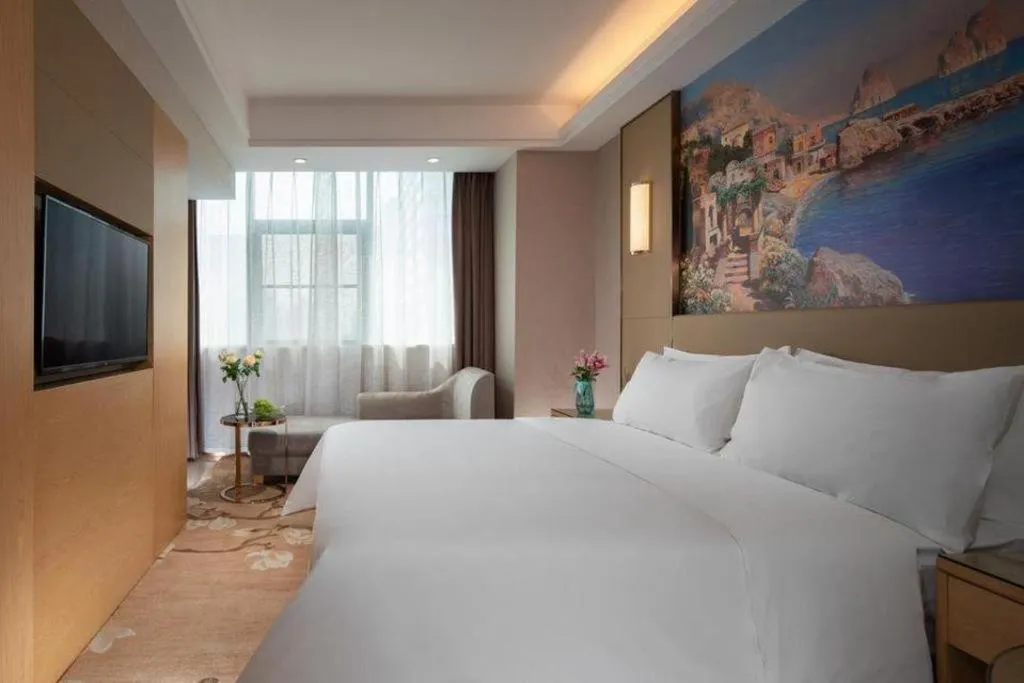Bed in Vienna Hotel Nanchang West Station Guobo Metro Station