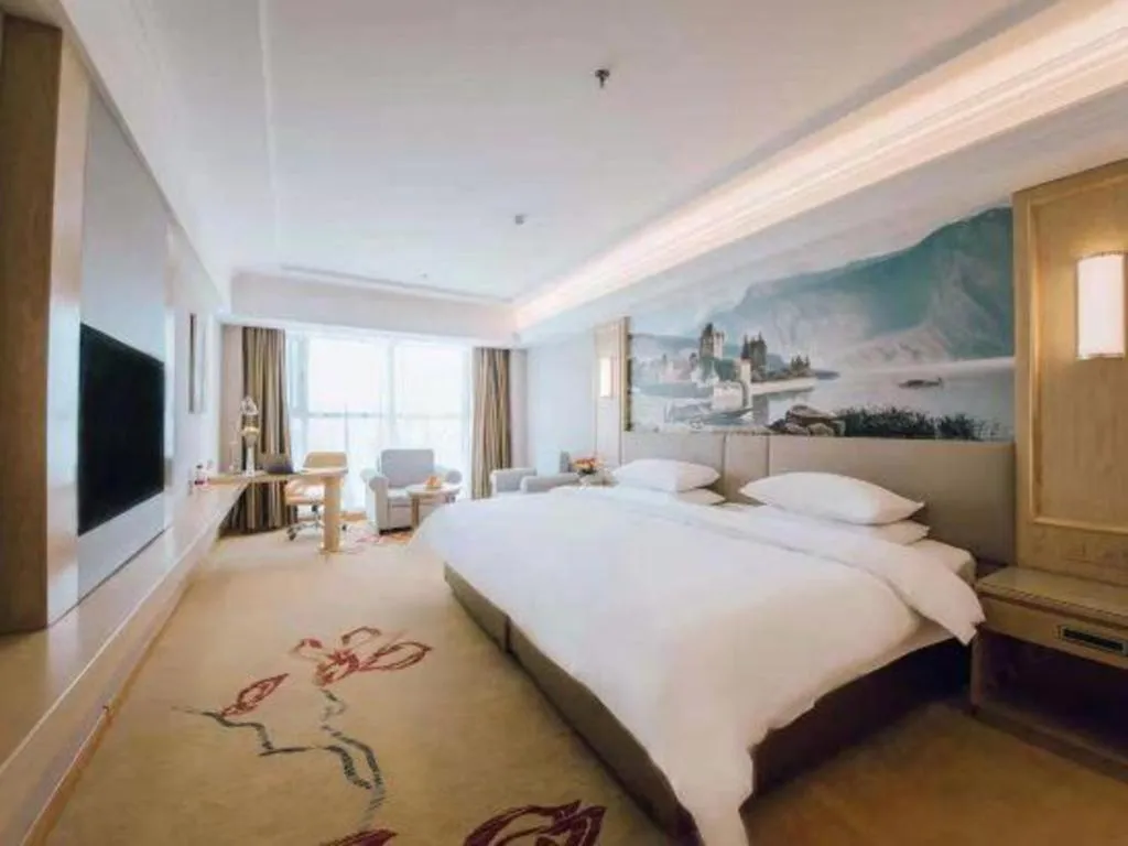 Bed in Vienna Hotel Shandong Linyi Mengyin