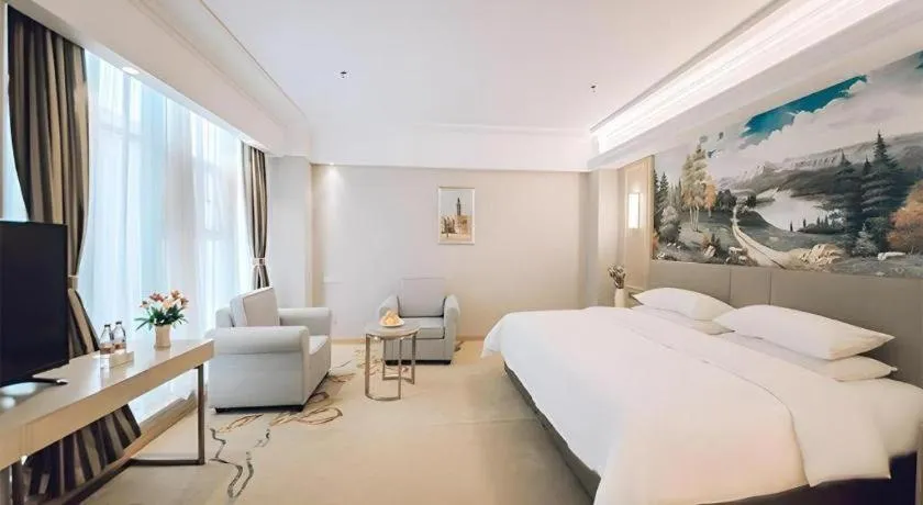 Bed in Vienna Hotel Shandong Linyi Mengyin