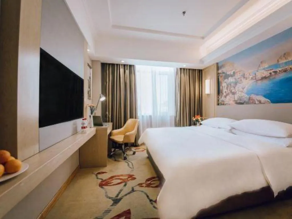 Bed in Vienna Hotel Shandong Linyi Mengyin