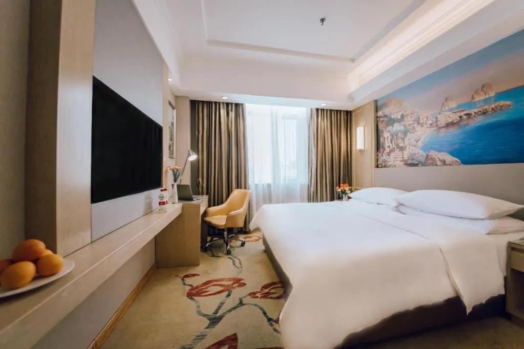 Bed in Vienna Hotel Shandong Linyi Mengyin