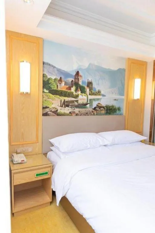 Bed in Vienna Hotel Shandong Linyi Mengyin